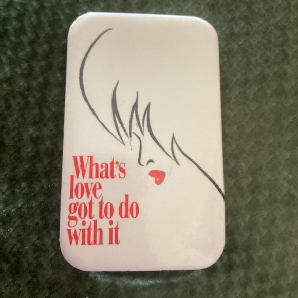 Vintage 1993 What’s Love Got To Do With It Tina Turner Promo Pinback Button - Picture 1 of 4